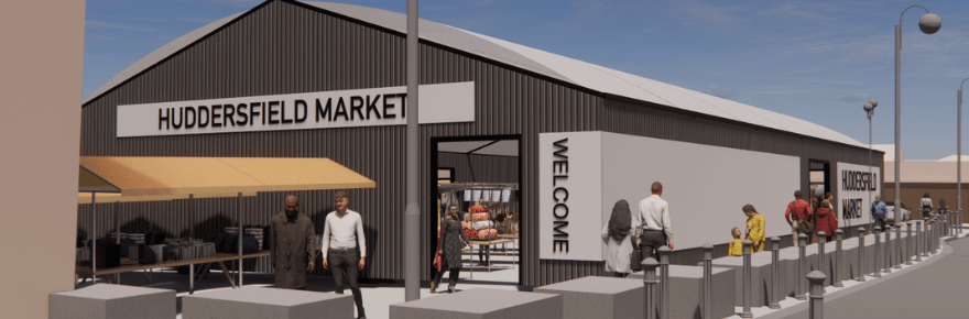 Temporary Huddersfield Market to keep traders open for business ...